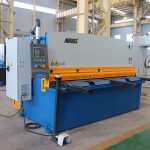 QC11y-16X3200 cnc taglio automatico in acciaio inox ferro piatto ghigliottina cesoia con E21