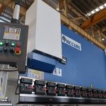 Pressa piegatrice idraulica cnc con sistema di controllo E210 di Estun WC67Y-125Ton / 3200mm con assistenza tecnica